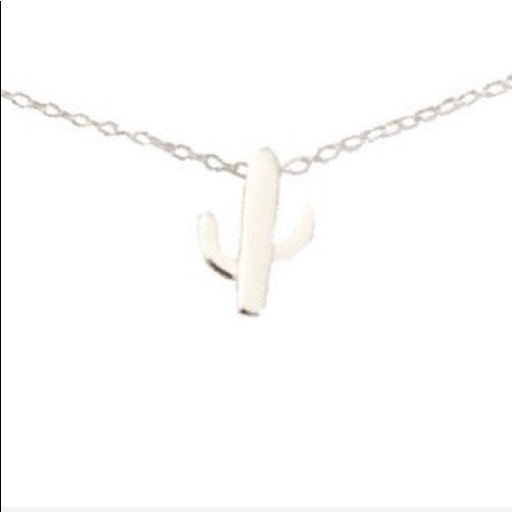 new Thai Mini Cactus ψ 925 SS Pendant Necklace ψ - Picture 6 of 8